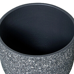 Set de pots de fleurs Alexandra House Living Anthracite Céramique 3 Pièces