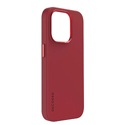 Coque MagSafe pour iPhone 15 Pro Silicone Mat Astro Dust Bordeaux Decoded