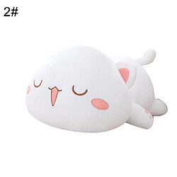 Acheter Universal 38 cm mignon chat mensonger animal poupée peluche peluche maison coussin de canapé jouet enfant peluche animal poupée jouet grand coussin couverture cadeau | peluches oreillers