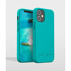 Acheter BIGBEN Coque iPhone 12 mini Natura Blue Lagoon - Eco-conçue Just Green