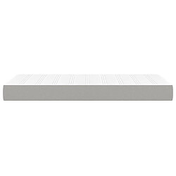 Acheter Maison Chic Matelas de lit à ressorts ensachés, Matelas doux Gris clair 90x200x20cm Tissu -GKD69963