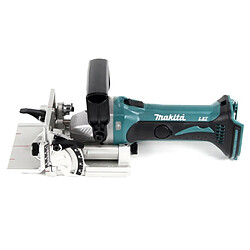 Makita DPJ 180 RYJ 18 V Li-Ion Fraiseuse rainureuse sans fil en Makpac + 2 x 1.5 Ah batterie + chargeur + chargeur de batterie