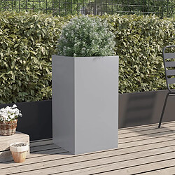 Avis Maison Chic Jardinière,Bac à fleurs - pot de fleur argenté 42x38x75 cm acier galvanisé -GKD98867