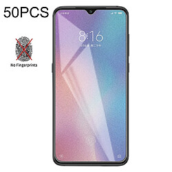 Wewoo Film de verre trempé de mat non-mat de 50 PCS pour Xiaomi Mi 9 SEpas de paquet de vente au détail