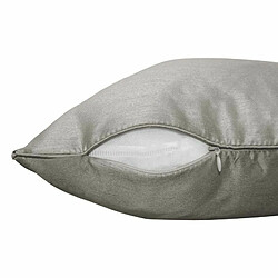 Paris Prix Housse de Coussin Shana 40x40cm Gris Perle