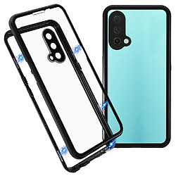 Coque en métal double face, noir pour votre OnePlus Nord CE 5G