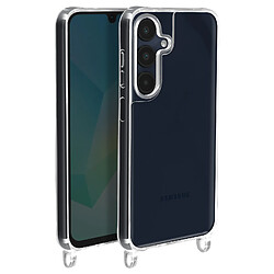 Avizar Coque pour Samsung Galaxy A16 Silicone Antichoc avec Cordon Tressé Transparent