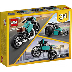 LEGO 31135 La moto ancienne bleu