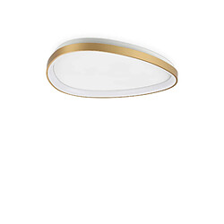 Ideal Lux Semi-Plafonnier LED Intégré DALI 61 cm Laiton 3650Lm 3000K