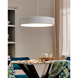 Beliani Lampe suspension BALILI Métal Blanc