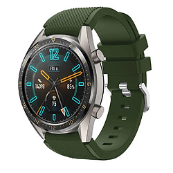 Bracelet en silicone vert pour votre Huawei Watch GT