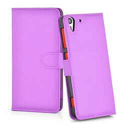 Avis Cadorabo Coque HTC Desire EYE Etui en Violet