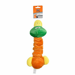 Paris Prix Peluche pour Chien Oiseau 30cm Vert & Orange