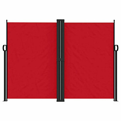 Avis Maison Chic Auvent latéral rétractable de balcon | Store extérieur | Auvent solaire Rouge 180x1200 cm -GKD53390