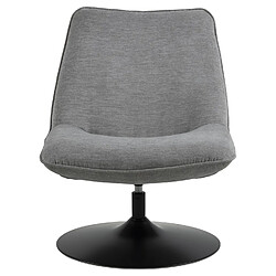 Acheter Toilinux Fauteuil rembourré au style vintage - Gris et Noir