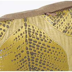 Avis Coussin Alexandra House Living Jaune Textile 30 x 50 cm