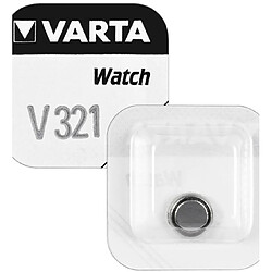 VARTA Pile bouton oxyde d'argent 321