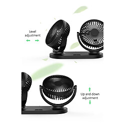 Avis Universal 12V 24V Portable Mini Car Fan 3 Gears 360 Degrees Full Circle Réglable Car Cooling Double Head Fan Accessoires d'intérieur de voiture | Ventilateurs