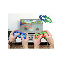 Avis Pack de 2 grips Subsonic Colorz Vert et Bleu pour Switch