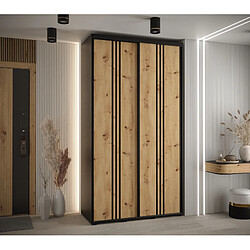 Abiks Meble Armoire DAVOS 6 À Portes Coulissantes 235,2/130/45 2 Portes