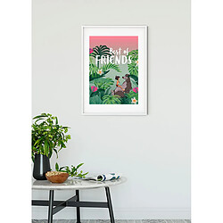 Komar Poster Disney Le livre de la Jungle - Les meilleurs amis 30 cm x 40 cm