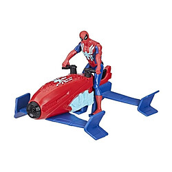 Hasbro Spider-Man Epic Hero Series Web Splashers - Figurine Spider-Man Hydro Jet Blast 10 cm