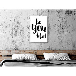 Artgeist Tableau - Be-you-tiful (1 Part) Vertical [20x30]