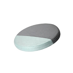 Accueil Memory Mousse Coussin rond Coussin de rebond Slow Coussin Beautiful Futocks Coussin Futon Tatami Mat-Gris Vert