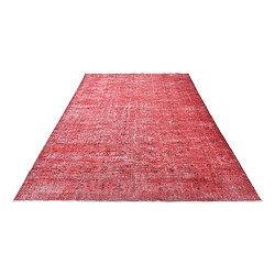 Avis Vidal Tapis de laine 323x206 rouge Ultra Vintage