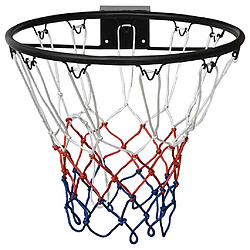 vidaXL Cerceau de basket Noir 45 cm Acier