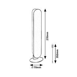 Avis Lampe de table Rabalux, décorative, LED 3W, USB, Parker