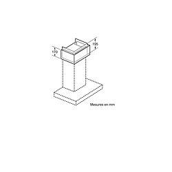 Module de recyclage pour hotte - Z51CXC2N6 - NEFF pas cher