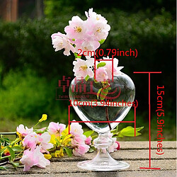 Acheter Wewoo Creative Love Glass Vase Décoration de la maison