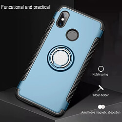 Acheter Wewoo Coque Étui de protection magnétique à 360 degrés avec anneau de rotation pour Xiaomi Mi 8 noir