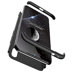 Xeptio Coque bumper Etui Xiaomi Redmi Note 8 PRO intégral avec film protection écran verre trempé. Couleur noir - Accessoire pochette case