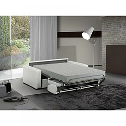 Avis Inside 75 Canapé lit 2-3 places MASTER convertible EXPRESS 120 cm polyuréthane Blanc MATELAS 18 CM INCLUS