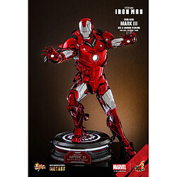 Avis Hot Toys MMS744D64 - Marvel Comics - Iron Man - Iron Man Mark III Red & Chrome Version