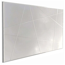 Hanah Home Miroir en verre 130 x 62 cm silver.