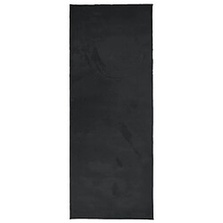 vidaXL Tapis OVIEDO à poils courts noir 80x200 cm