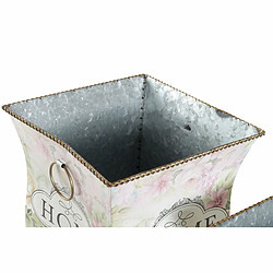 Acheter Cache-pot DKD Home Decor Rose Métal (3 pcs)