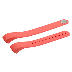 Avis Wewoo Bracelet rouge pour Watchband Alta Watch en silicone à texture oblique, grande taille, longueur: environ 22cm