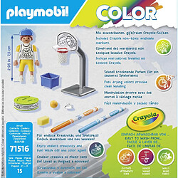 Playmobil® 71516 Color - Joueur de basket avec panier