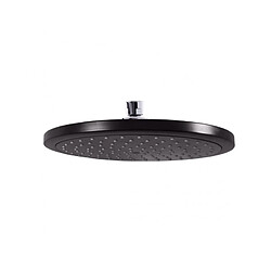 Acheter Rav Colonne de douche murale thermostatique laiton noir mat avec douchette H. 109 cm