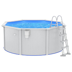 vidaXL Piscine avec échelle de sécurité 300x120 cm