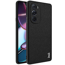 Coque en TPU + PU IMAK poids léger texture croisée pour votre Motorola Edge X30 5G