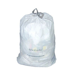 Lot 20 sacs poubelle 5 litres blancs Brabantia