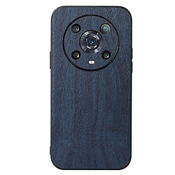 Coque en TPU + PU antichoc bleu pour votre Honor Magic4 Pro