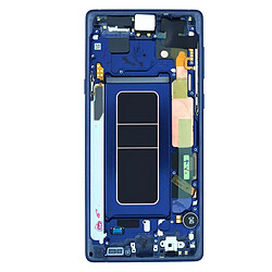 Ecran complet sur chassis pour Samsung Galaxy Note 9 SM-N960 bleu Téléphone portable -VISIODIRECT-