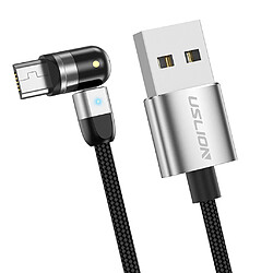 Avis 540 Câble USB De Charge Magnétique 360180 Argent Micro USB 0,5 M