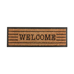 Esschert Design Tapis en fibres de coco inscription Welcome.